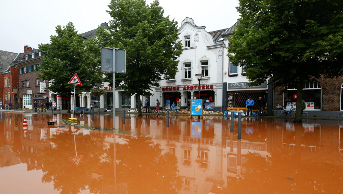 Flooded Germany