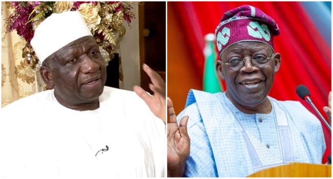 Yabagi Sani and President Bola ahmed Tinubu