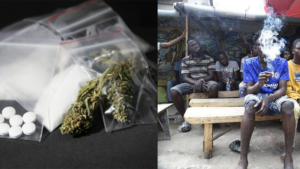 Drugs/Youths abusing drugs