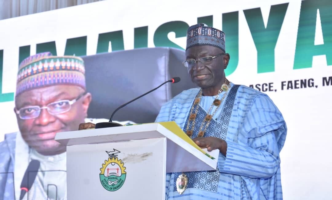 The president of the Nigerian Society of Engineers, Ali Rabiu