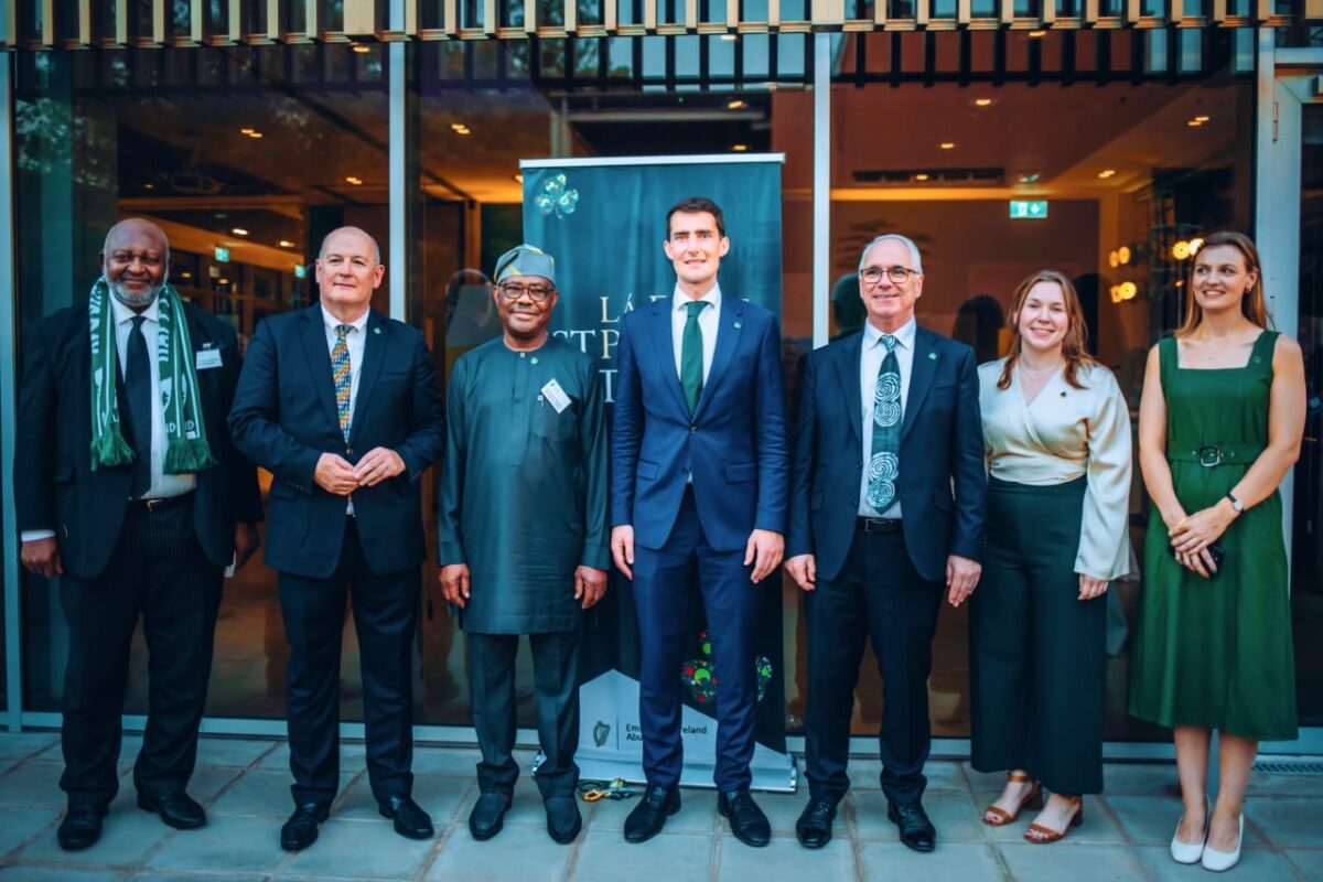 Nyesom Wike and members of the diplomatic community