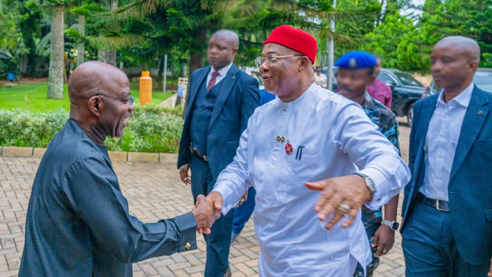 Hope Uzodimma and Alex Otti