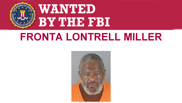 Wanted Poster for Fronta Lontrell Miller
