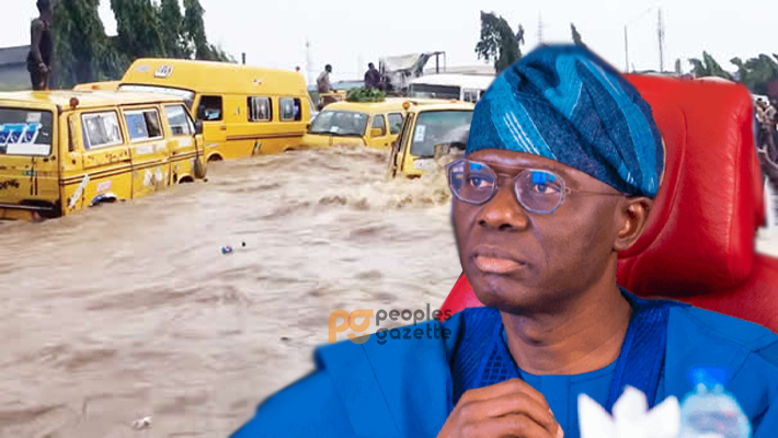Sanwo-Olu, flooding in Lagos