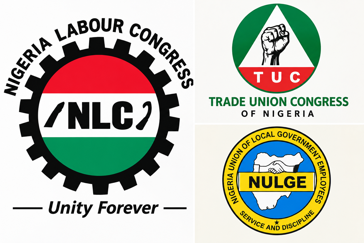 TUC, NLC, NULGE