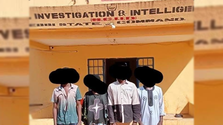 Muhammad Shafiu, Mansur Ibrahim, Aliyu Umar and Muhammad Suleiman