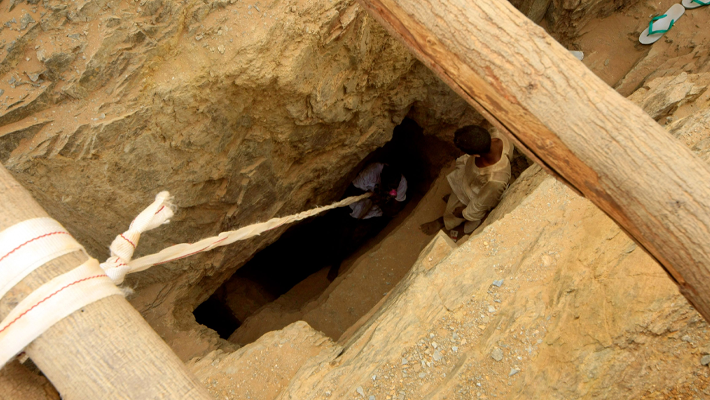 Sudan collapsed mine