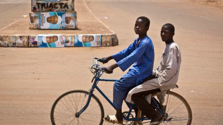 People Riding Bicycle used to illustrate the story