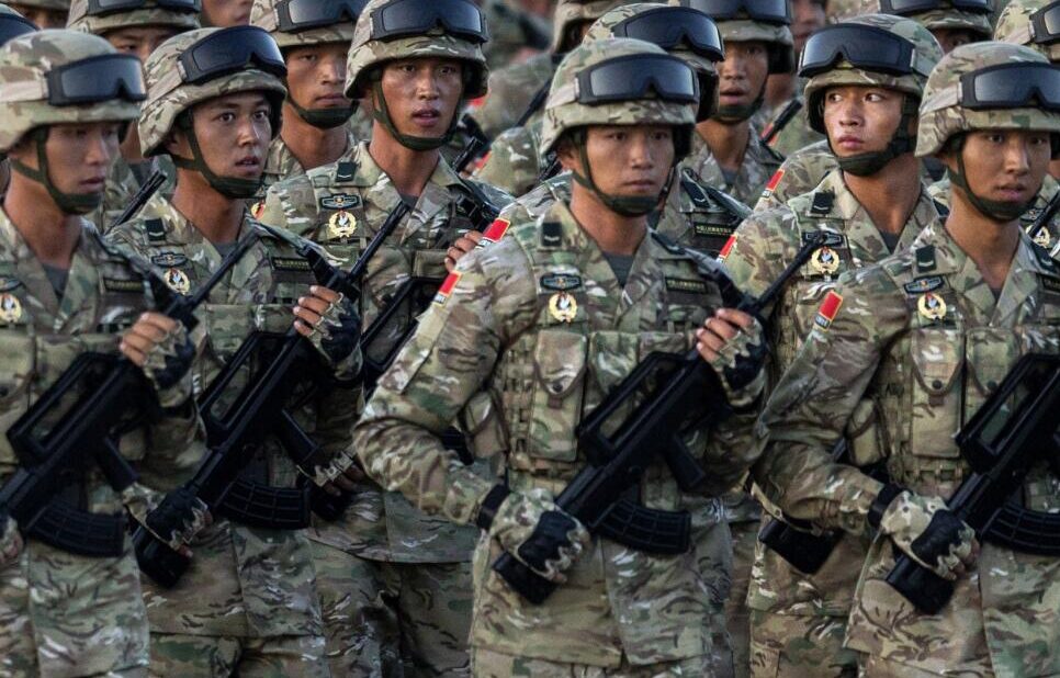Chinese soldiers