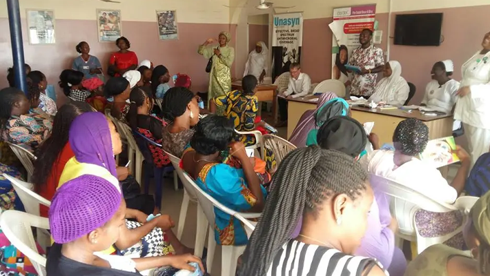 Women in hospital