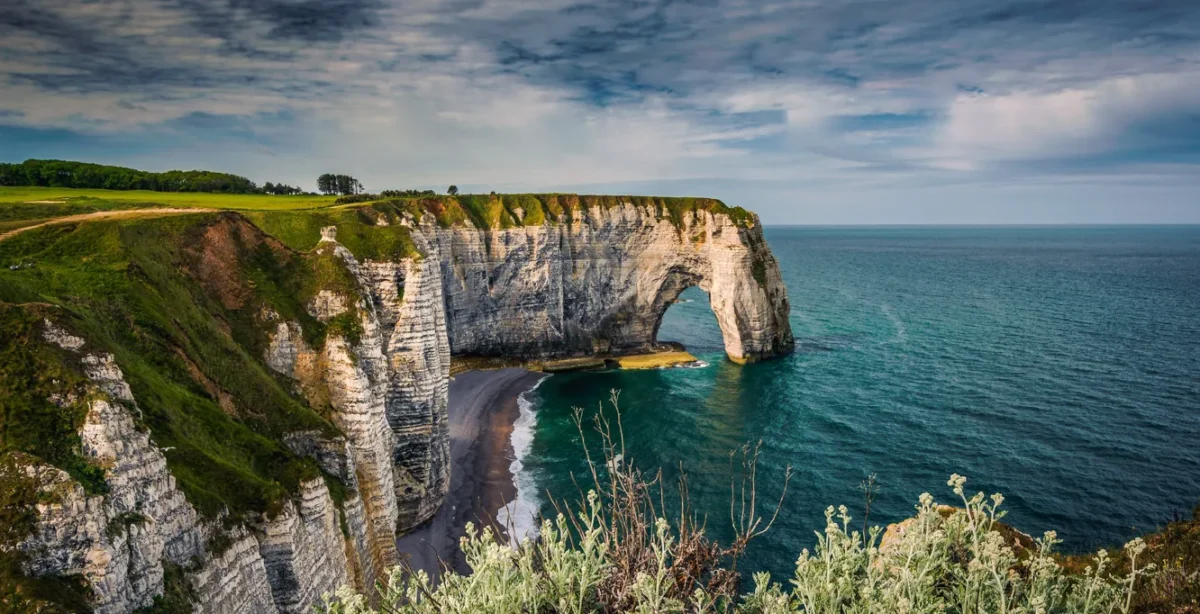 France's Channel coast.