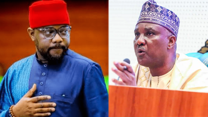 Ikenga Ugochinyere/ Speaker Tajudeen Abass