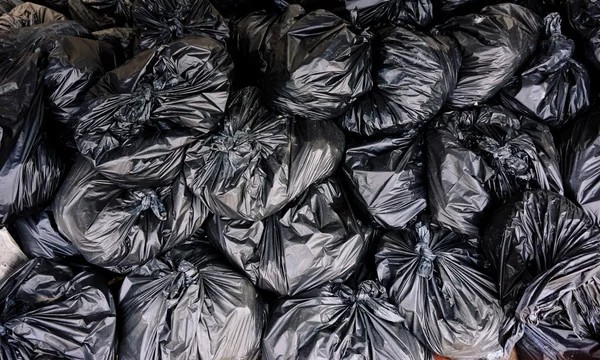 Bags of charcoal