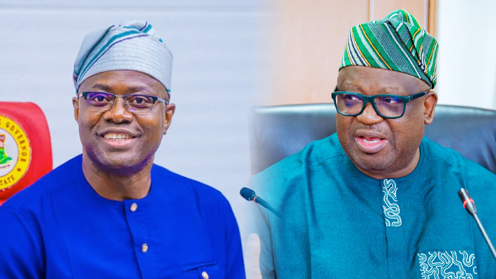 Seyi Makinde and Caleb Mutfwang