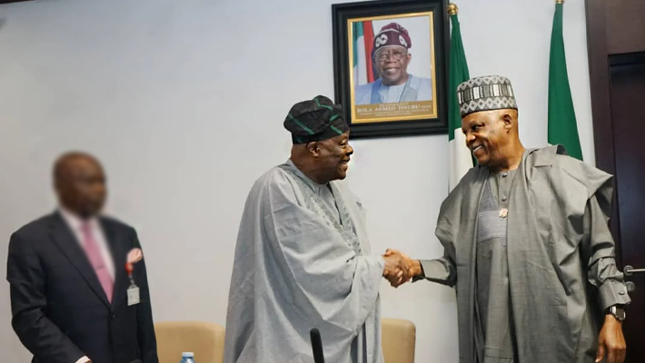 Wale Edun and Kashim Shettima