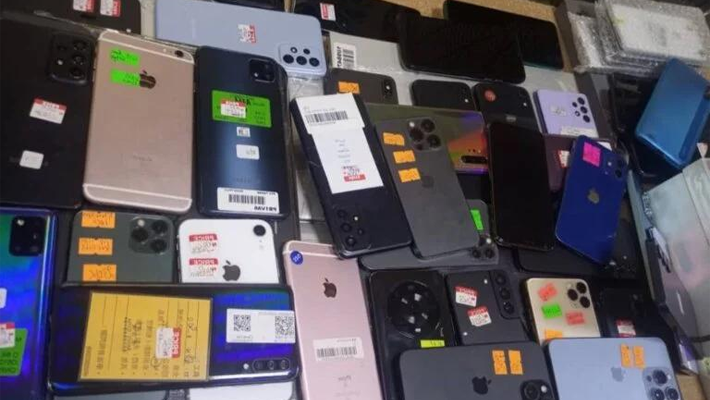 recovered mobile phones