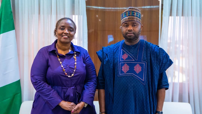 Mary Baine and Zacch Adedeji