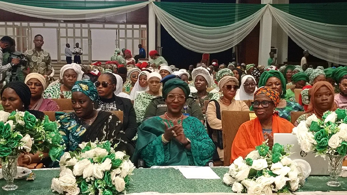 Prof. Olufolake AbdulRazaq and others at the event
