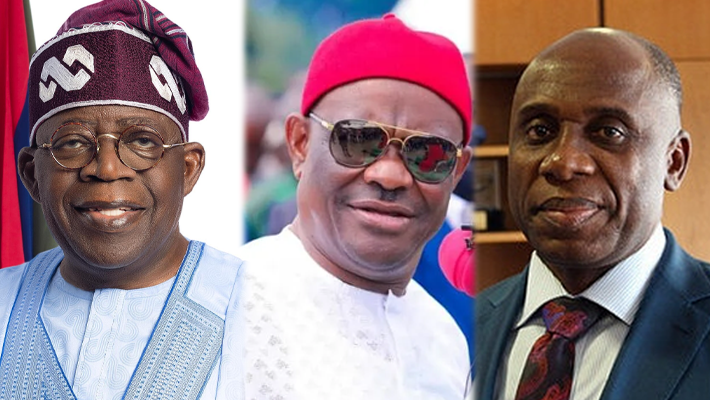 Tinubu, Wike and Amaechi