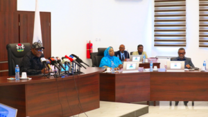 FCT Minister Nyesom Wike, Dr Mariya Mahmoud and others