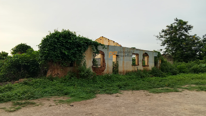 The dilapidated Methodist Basic School in Ajota, Ayegun