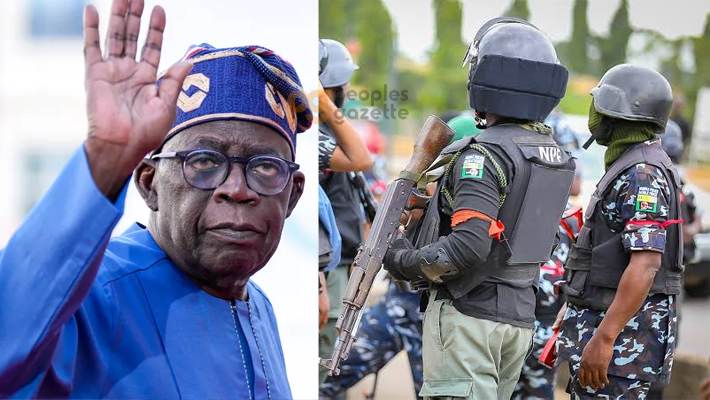 Tinubu, cops