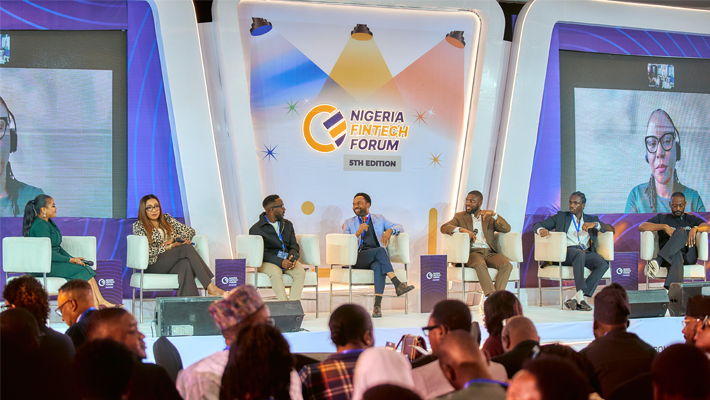 Flutterwave's Gabriel Ologunwa, others at the Nigeria Fintech Forum