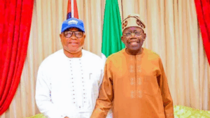 Bola Oyebamiji and President Bola Tinubu