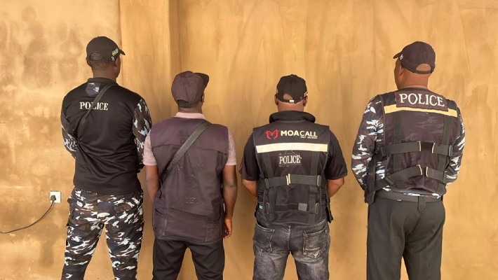 Detained officers