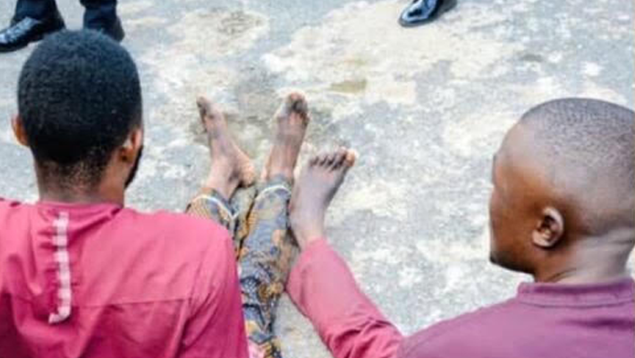 Apprehended suspects