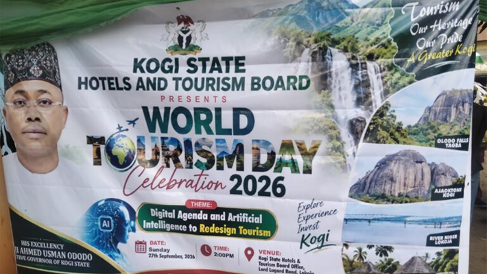 Lokoja 2026 World Tourism Day event banner