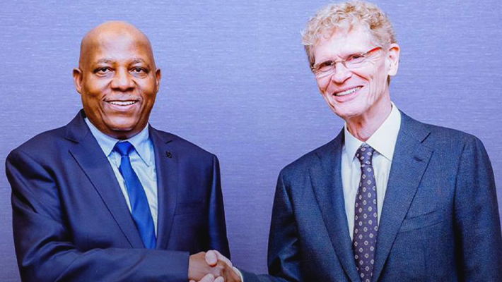Vice-President Kashim Shettima and U.S. special envoy for Global Food Security Cary Fowler