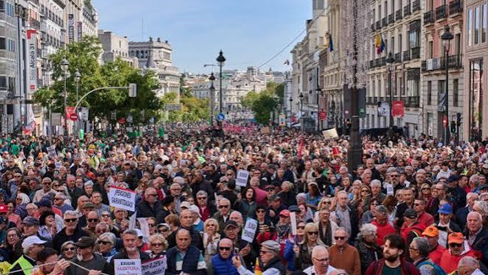 Protest in Spain