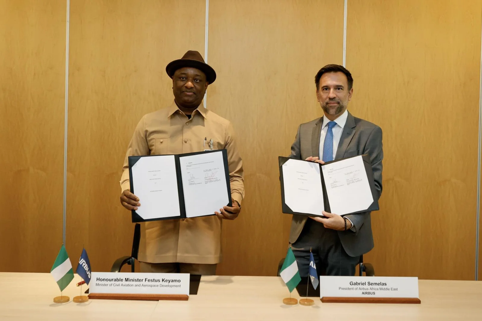 Keyamo with Gabriel Semelas