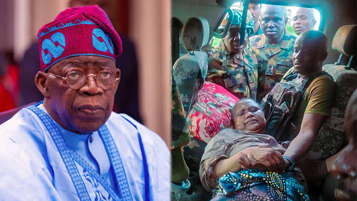 Bola Tinubu and Mrs Abubakar