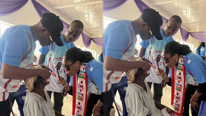 free medical outreach organised by the Tinubu TorchBearers