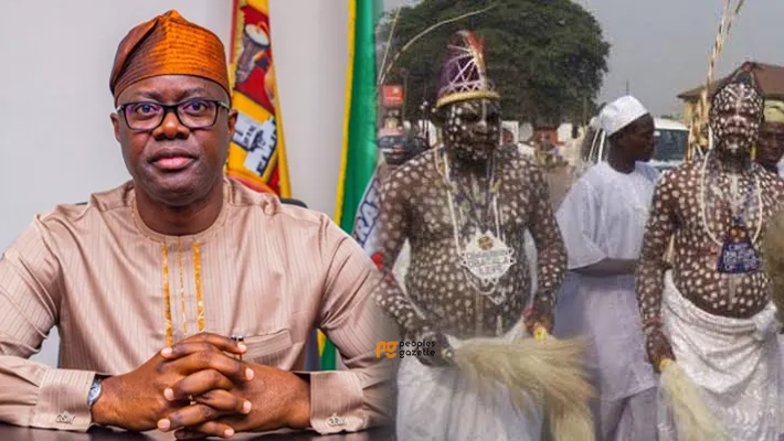 Seyi Makinde and traditionalists