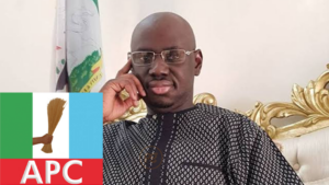 Timi Frank and APC logo