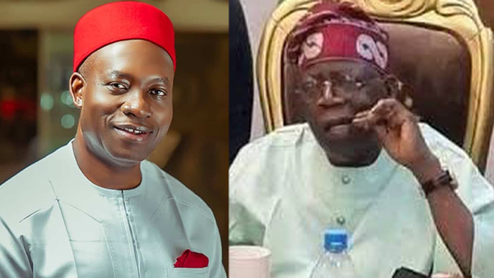 Soludo; Tinubu with toothpick
