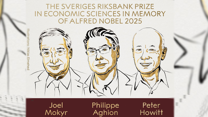Joel Mokyr, Philippe Aghion, and Peter Howitt