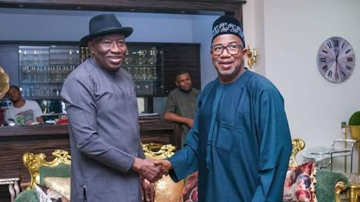 Jonathan with Gov Bala Mohammed