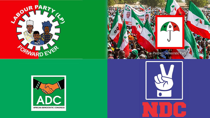 ADC, NDC, PDP, Labour Party