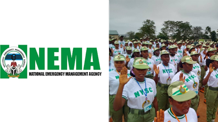 NEMA logo and corps members