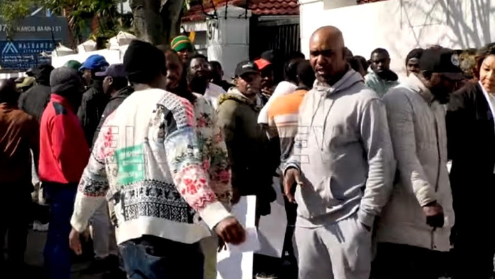 Nigerians protest