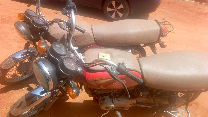 recover two motorcycles
