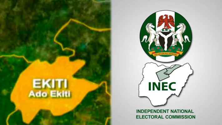 Ekiti State and INEC logo