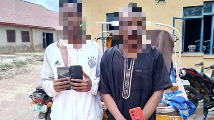 suspected phone thieves