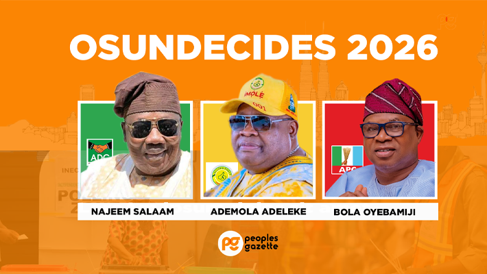 Najeem Salaam, Ademola Adeleke and Bola Oyebamiji