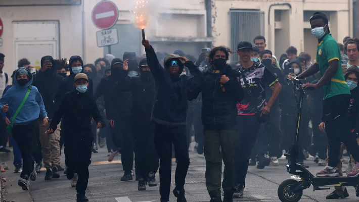Protest in France