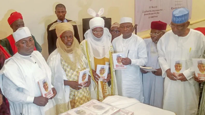 Abuja indigenes at the presentation of a book titled 'Odyssey of A Rootsman: